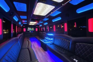 Pomona Limousine Bus Interior