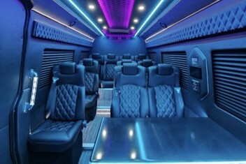 Pomona Sprinter Bus Interior