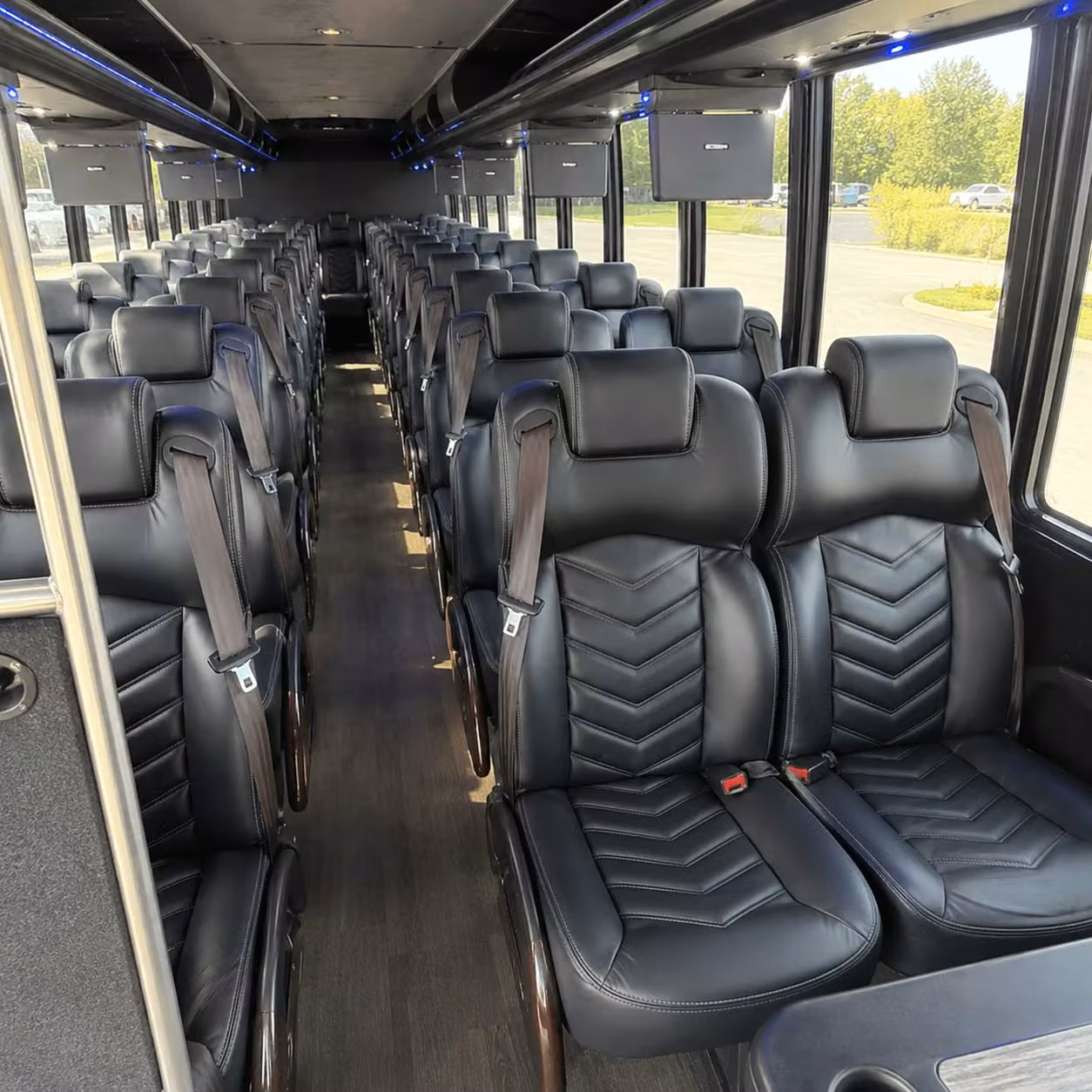 30 passenger minibus inside