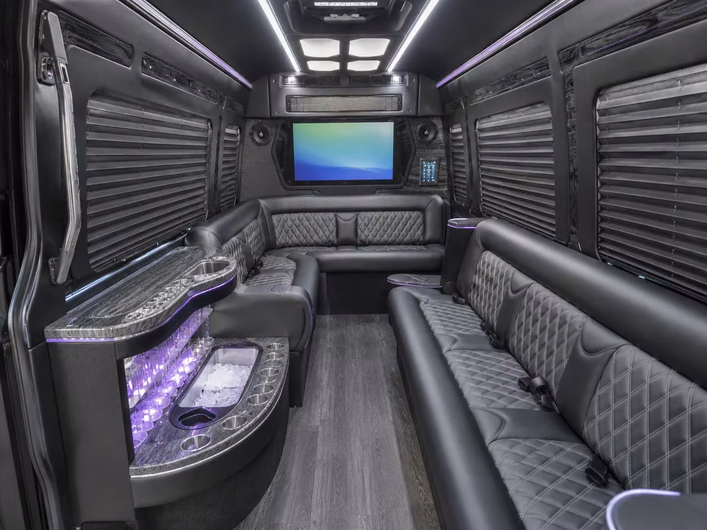sprinter limousine inside