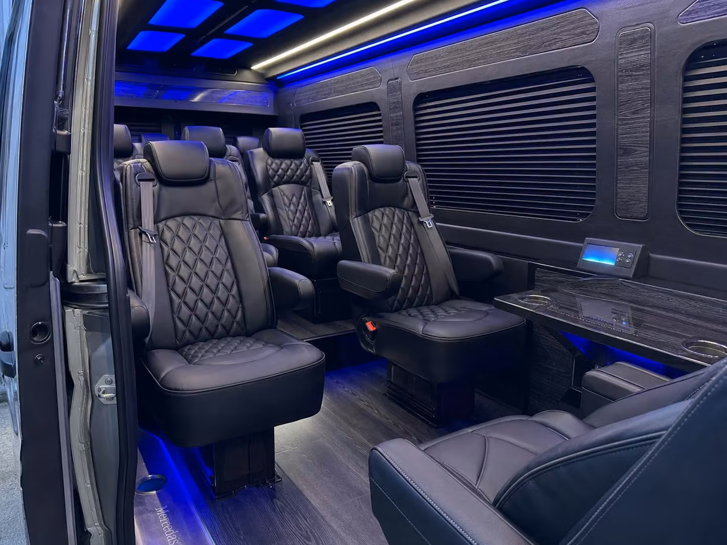 sprinter van transportation for groups and events across pomona