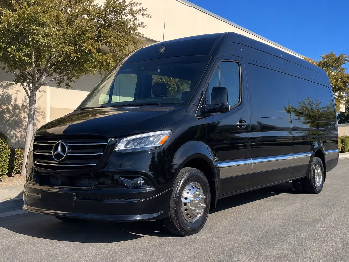 sprinter van with driver